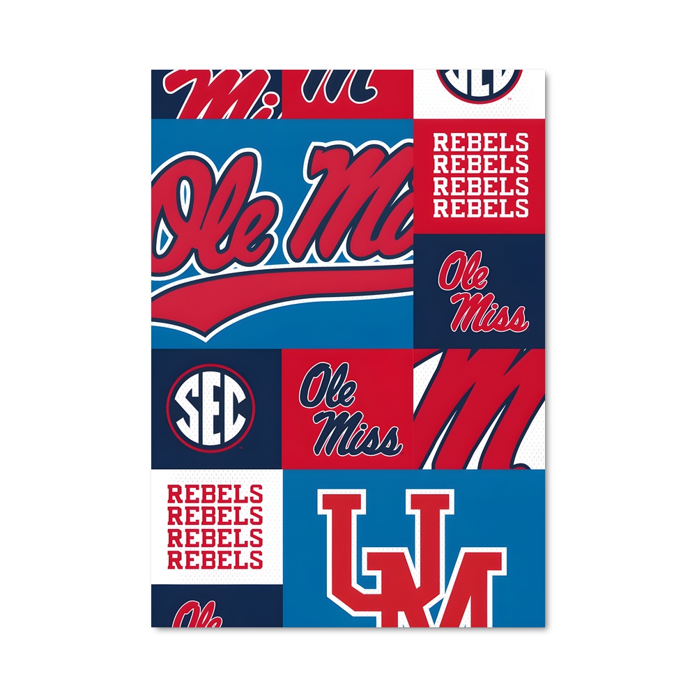 Poster Ole miss Mississippi